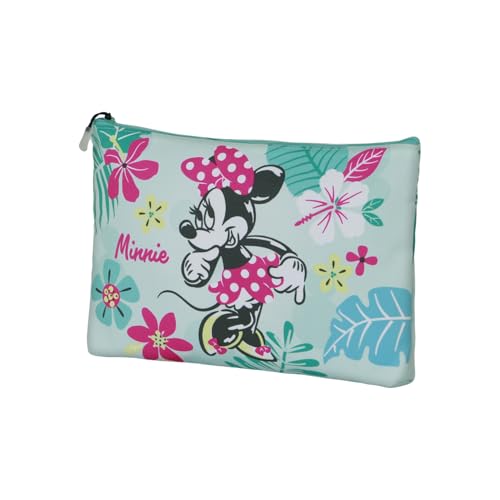 Disney Minnie Maus Tropic-Soleil Kosmetiktasche, Grün, 30 x 22 cm