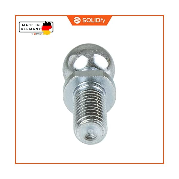 SOLIDfy® - [4x] Kugelzapfen C10 M6 DIN 71803 Form C mit Gewindezapfen verzinkt 10mm – Bild 7
