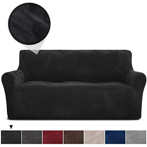 RHF Velvet-Sofa Slipcover, Stretch Couch Covers for 3 Cushion Couch-Couch Covers for Sofa-Sofa
