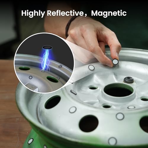 Image of Revopoint 10 mm 3D Magnetic Markers for 3D Scanning, 3D Scanning Tracking Dots, High-Reflective Point Marker for Preventing Tracking Loss and Enhance Accuracy, 3D Reference Targeting