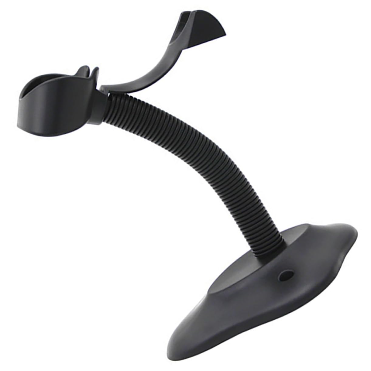 ARTIBETTER 2 Stück Scannerhalterung Buchse Bewegung Ergonomisch Schreibtisch Klammer Stand unter Handscannerhalter Scan-Ausrüstung Handheld-Scanner-Ständer Barcode-Ständer scannen pp Schwarz