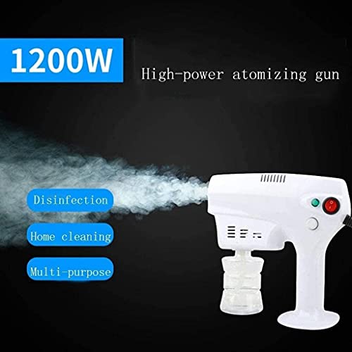TOPNIU Ongediertebestrijding verdampingElektrische ULV Sproeier - Draagbare Fogger Machine,Nano Stoom Gun Spray Machine met Blauw Licht Ultra Fine Verstuiverende Spuit Auto Ziekenhuis School, Desinfectie, Bevochtiging - Image 6