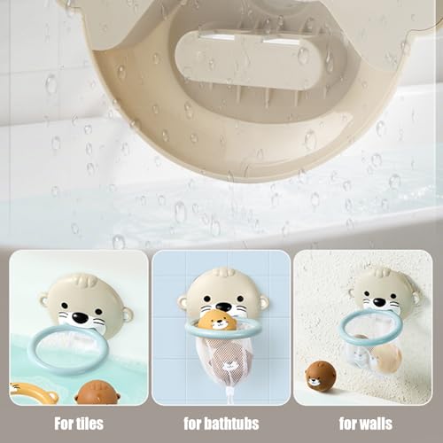 Jouets de bain interactifs avec animaux flottants sensoriels pour bébé - 6