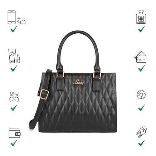 Image of Lavie Women's Stitch Shelly Medium Satchel Bag | Ladies Purse Handbag