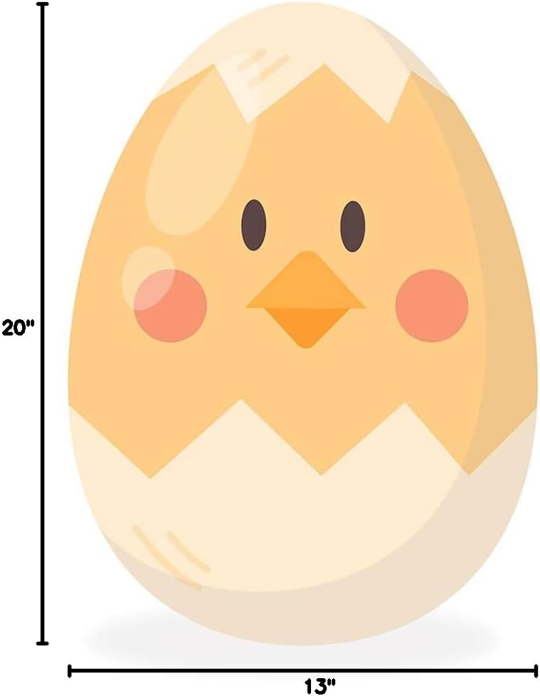 SP12051 Easter Chick Egg Cardboard Cutout