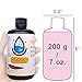 Upgrade Crystal Clear Hard UV Resin 200g - Ultraviolet Curing Epoxy for Jewelry Making, Pendant & DIY Crafts - Solar Cure & Thinner Resin for Mold, Casting