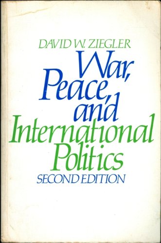 War, peace, and international politics 0316984930 Book Cover