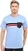 U.S. Polo Assn. Men's Chest Stripe Crew Neck Pocket T-Shirt