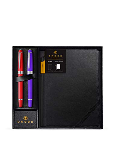 Stylo roller Cross Bailey Light pointe fine noir pour sublimer votre carnet de notes