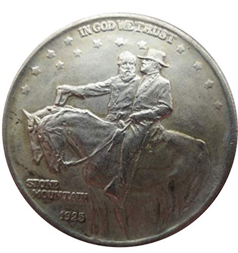 Preisvergleich Produktbild Bespoke Souvenirs Seltene, antike USA, USA, 1925 Jahr, Stein, Berg, Halbdollar