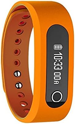 XINKSD Smart BT Bluetooth 4.0 Activity Tracker and Smart Watch with OLED Display, G Sensor, Sleep Tracker and Smart Notifications for iOS Devices & Android Devices