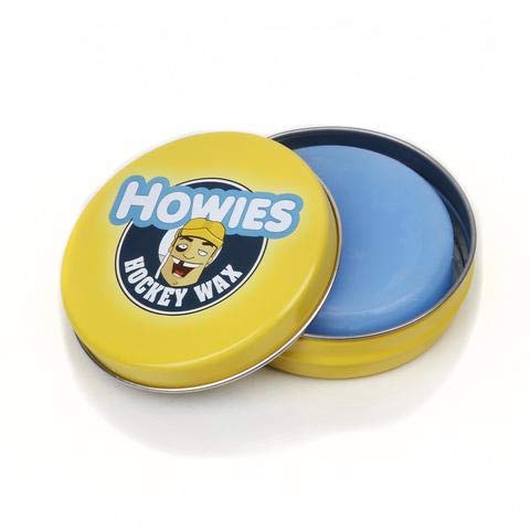 Howies Hockey Tape Bundle With Scissor And Wax For Ice Hockey Bundle Includes One Roll Of Black Tape, One Scissor, And One Tin Of Wax (Black) #TOP2