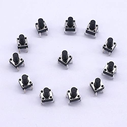 Botón táctil EZZON momentáneo 6x6x9mm para reparar mandos PCB 3