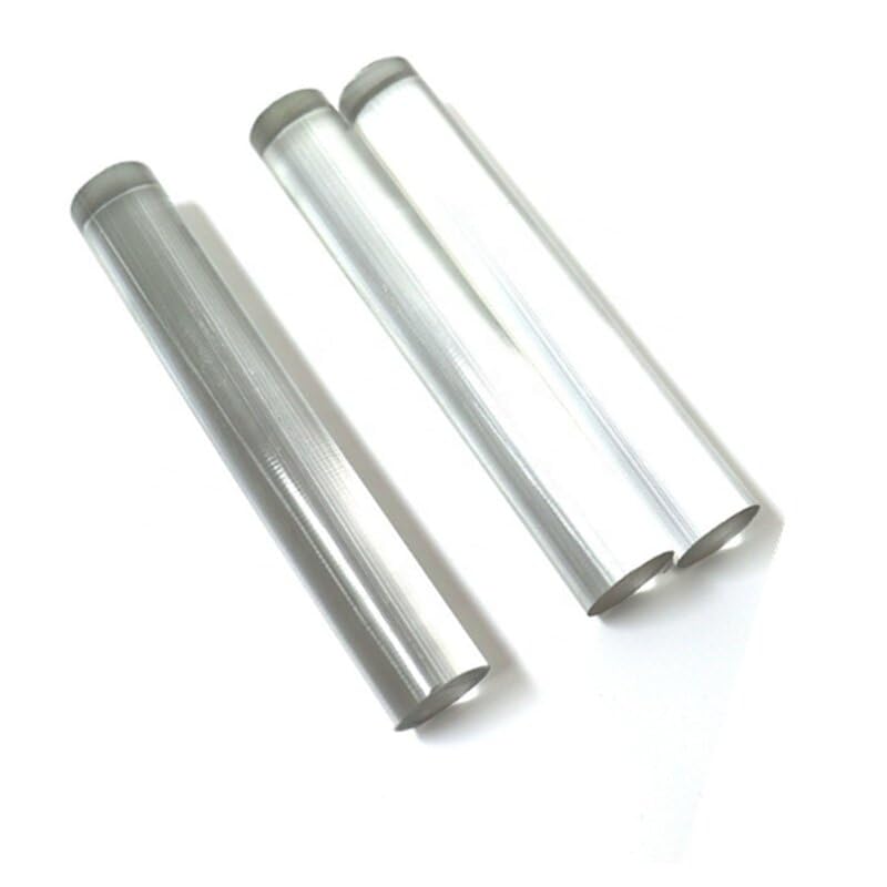 Set á 6 St. -PC-Rundstab 10x1000 mm, Farblos Polycarbonat