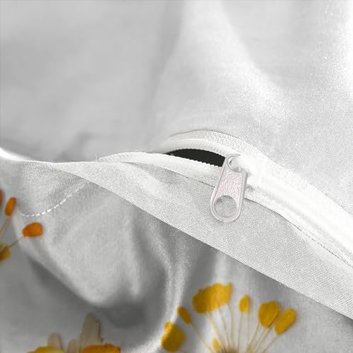 Parure housse de couette king size IOFEER en tissu microfibre de qualité - 8