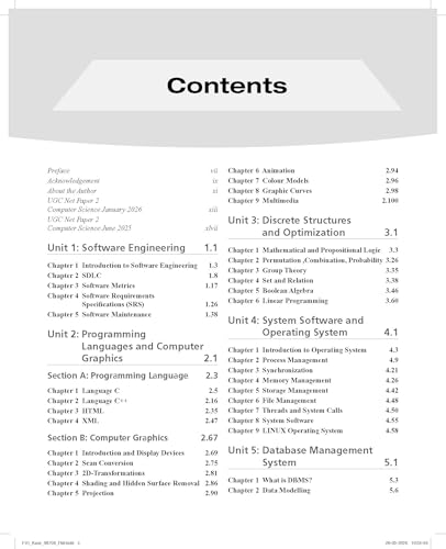 Image of Pearson NTA UGC NET Computer Science Paper 2 2026 2nd Edition | For NET /SET /JRF | Solved 2025-26 Papers, PYQs, DBMS, OS, DSA, AI & Networks (UGC preparation series 2026)