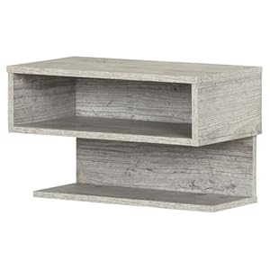 South Shore Furniture Sazena Schwebender Nachttisch