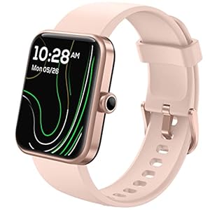 UMIDIGI UFit Pro Smartwatch Vrouwen Fitness Tracker Horloge voor Mannen Vrouwen, SpO2, Ingebouwde Alexa, 5ATM Waterdicht Fitness Horloge voor Android/iOS, Whatsapp Berichtmeldingen