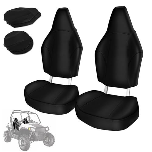 Housses de siège de rechange pour Polaris RZR contre usure et boue cuir x2