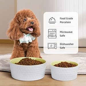   Ceramic-Dog-Bowls-8-Weighted-Dog-Bowl-Large-Dog-Water-Bowl-for-Medium-Large-Dogs-Food-Grade-Porcelain-Dog-Feeding-Bowl-Microwave-Dishwasher-Safe-58-oz