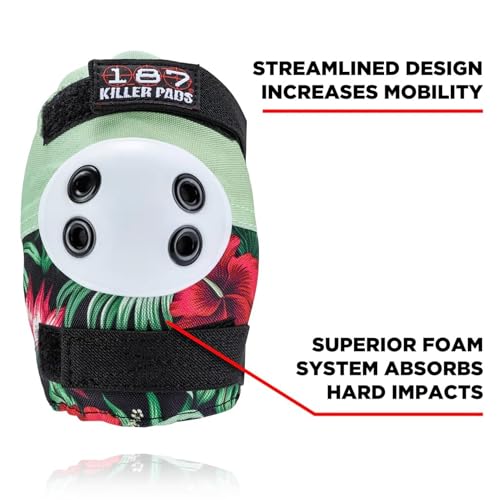 image for 187 Killer Pads Six Pack Pad Set, Elbow Pads, Knee Pads, and Wrist Gua