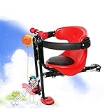  Bicyclette Siège enfant Vélo Front Montage bébé Chaise bébé Sécurité Siège bébé Carrier avec poignée, Ergonomie Safety Bike Accessoires pour vélos de montagne, Vélos hybrides, Vélos Fitness