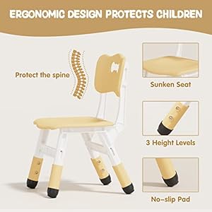 Brelley kids table and 6 chairs set height adjustable toddler table and chair set graffiti desktop classroomdaycarehome children multi activity table for ages 2 8  urban country home decor