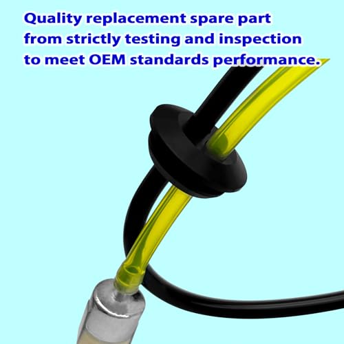 Fuel Tank Grommet Bushing Rubber Fuel Tank Bushing Compatible with Craftsman Coleman Generator Cub Cadet John Deere MTD Zero Turn Troy Bilt Lawnmower Riding Mower and Garden Tractor - Image 4