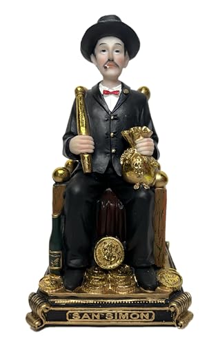 Estatua San Simón 21.8 cm Patrono de Fumadores