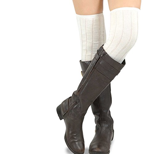 Image of Fashionable Cotton Slouchy Boot Socks for Women and Girls: Long Thigh Highs, Over-the-Knee Highs, and Knee Highs