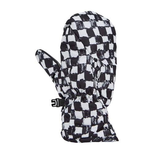 Gordini Unisex Kids' Wrap Around Mitten, Painted Checker, X-Large