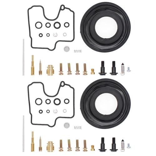 Kit réparation carburateur 2 pièces diaphragme aiguille pour Suzuki Intruder VL1500 1998-2004