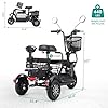 Electric Tricycle for Adults, Foldable Ebike for Seniors with 3 Seats and Storage Baskets for Shopping, 400W 48V Electric Trike up to 18 MPH #1