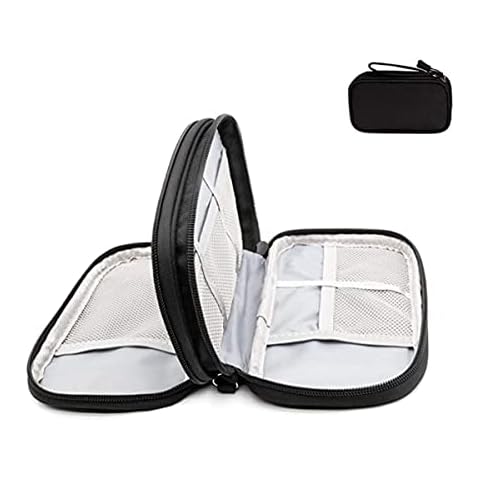 Electronic Accessories Organizer Bag Portable Travel Cable Organiser Bag Universal Travel Gadget Bag for Cables Charger Power Bank Headphone Cover