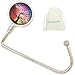 Purse Hook Hanger for Table Bar Handbag Hanger Safer Cleaner Bag Table Hanger with Velvet Pouch (Wish Tree)
