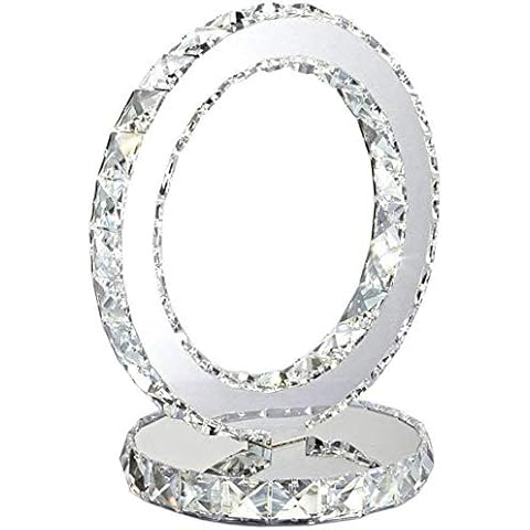 Lámpara de mesa de cristal LED Jorunhe Cover