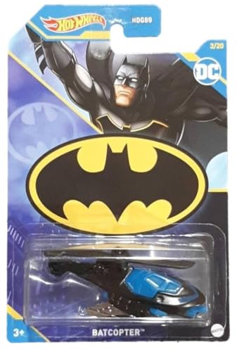 Hot Wheels Batman Set Completo 5 Vehículos 2023 miniatura 3