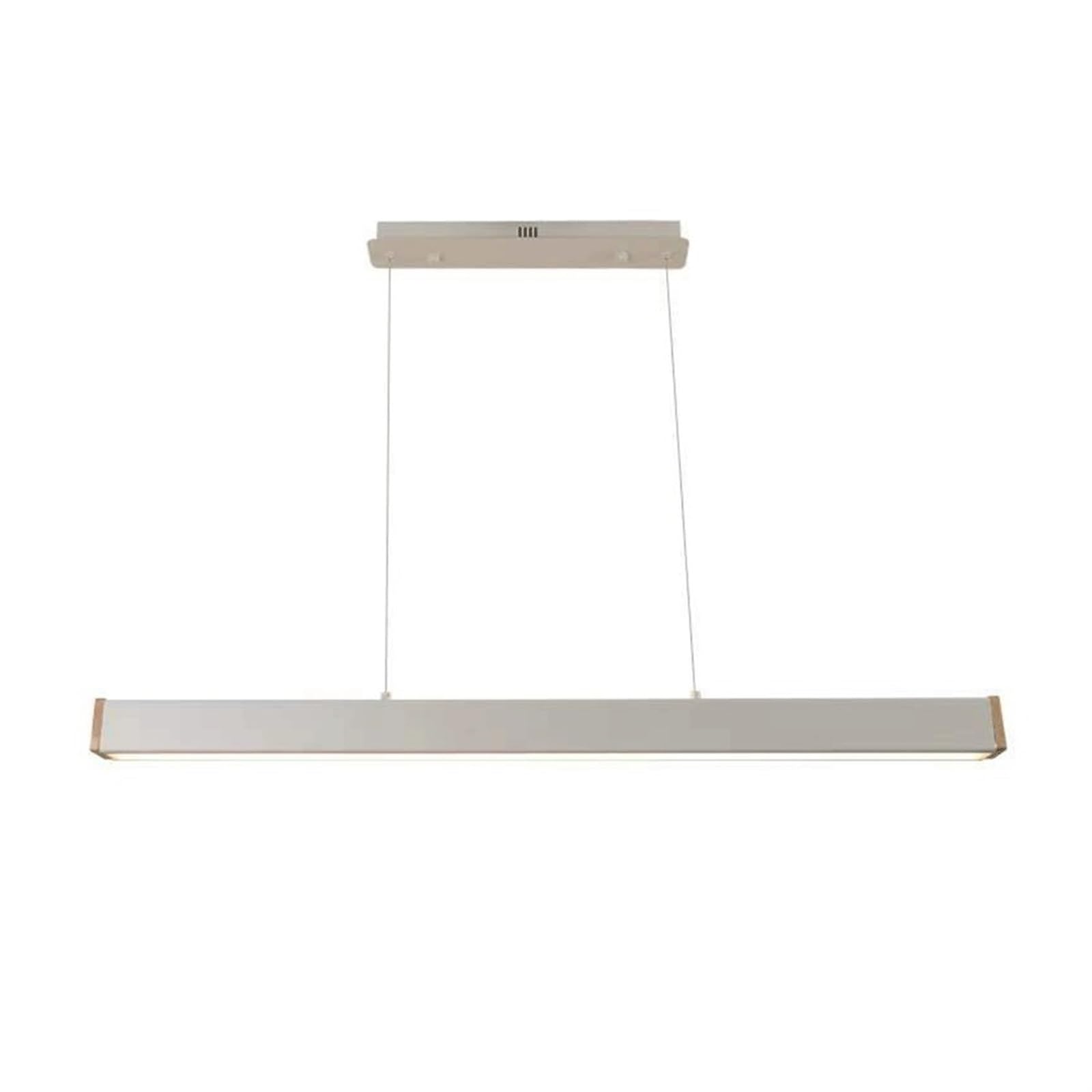 Lustre linéaire LED moderne en aluminium suspension salon cuisine salle à manger 80cm
