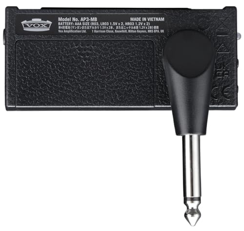 Vox amPlug3 AP3-MB – Amplificateur de Casque de Poche pour Guitare Basse – Modern Bass - Les Beatles, Paul McCartney, John Lennon, RIngo Starr, George Harrison Vox amPlug3 AP3-MB - Amplificateur de Casque de Poche pour Guitare Basse - Modern Bass – Image 4