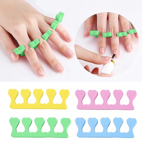 RTRTGS 8 Pezzi Schiuma Separatori,di Dita Spugna