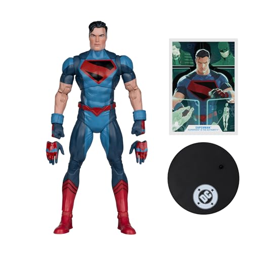 McFarlane DC Multiverse Superman (Superman & The Authority) 7in Action Figure Toys, Multicolor, 7 in - Image 2