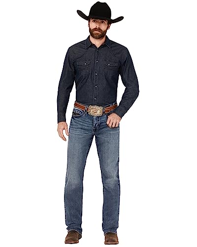 Cody James Men's Outpost Wash Jackson Slim Straight Stretch Denim Jeans - CJSU23J94 31W x 36L US
