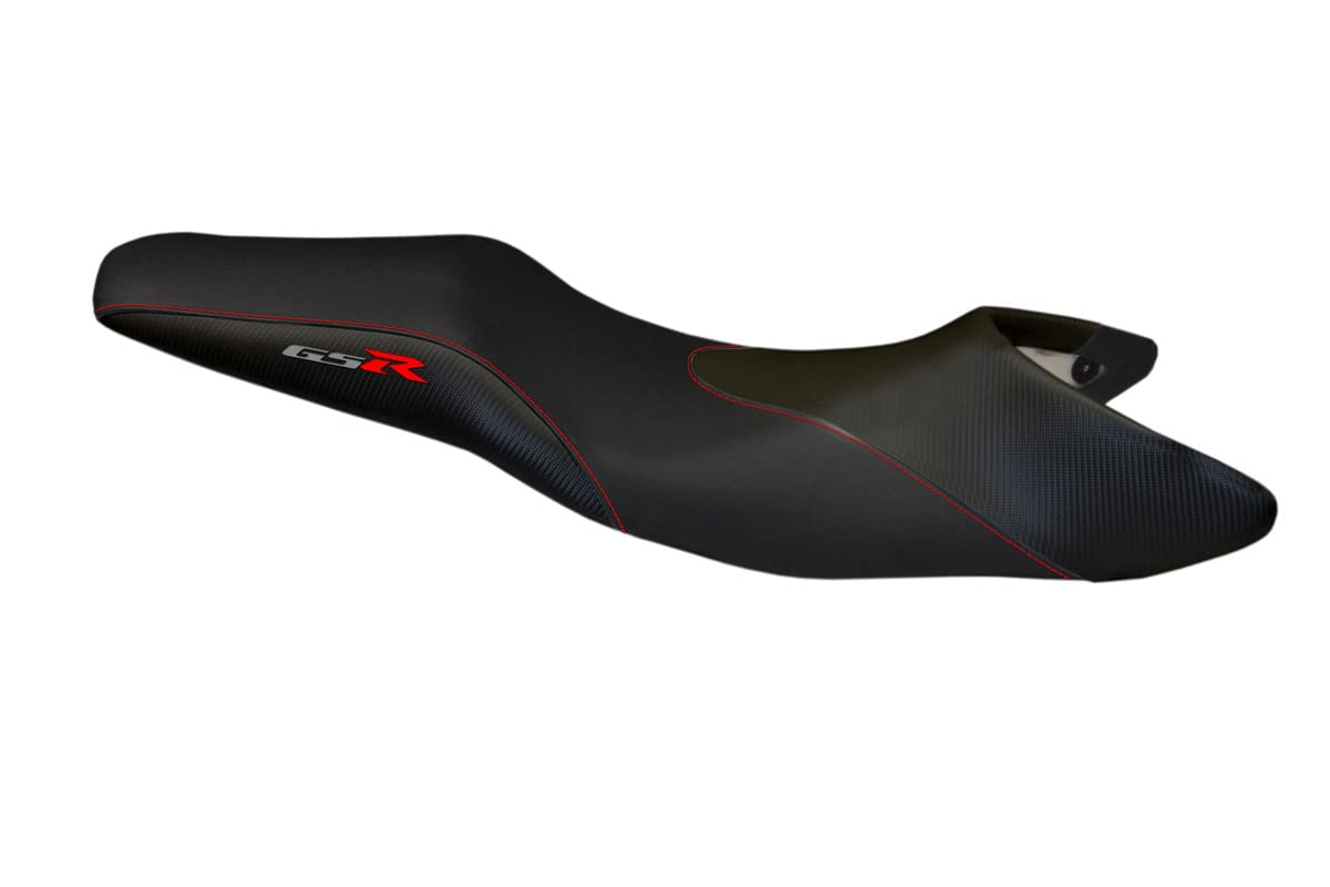 Powłoka Siodło tapicerki Włochy Kompatybilny z Suzuki GSR 600 (06-11) wzór Mauro Carbon Color