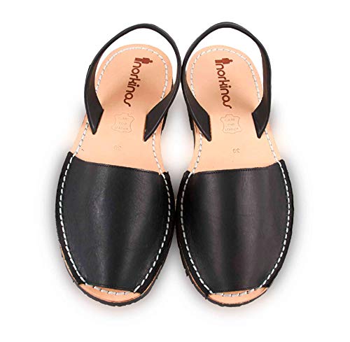 Image of Norkinas Women's Flat, Handmade, Eco-Friendly Avarcas