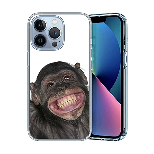 Coque iPhone 14 Pro transparente pour homme et femme anti-choc et fun