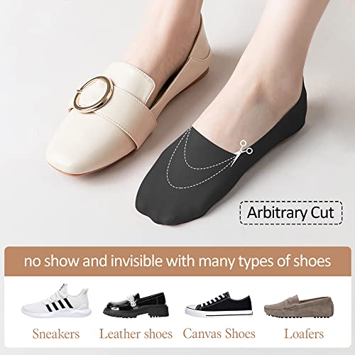 No Show Socks Womens 6 Pairs Hidden Invisible Low Cut Socks Non Slip Socks Womens Breathable Cool Thin Womens Socks4