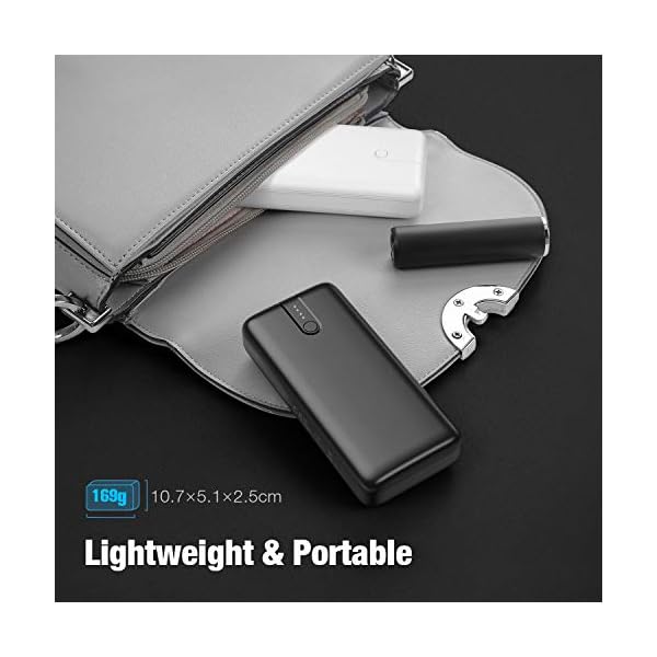 10000mAh-Portable-Charger-2-Pack-Power-Bank-Fast-Charging-External-Battery-Pack-with-USB-C-Dual-Input-Cell-Phone-Charger-Battery-Bank-for-iPhone12-Samsung-S10-LG-Google-AirPod BABAKA 10000mAh Portable Charger 2-Pack Power Bank, Fast Charging External Battery Pack with USB-C Dual Input, Cell Phone Charger Battery Bank for iPhone12 Samsung S10 LG Google AirPod