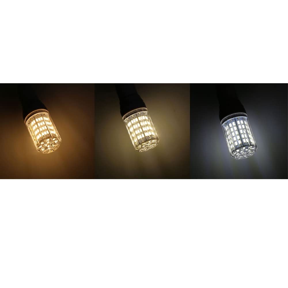 Lot de 10 Spots LED Bougie pour éclairage intérieur, Ampoules LED maïs E27 E14 B22 5W 350LM 27 LED 5730 5731SMD, économie d'énergie, 12V 24V CC