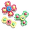 VCOSTORE Babyspeelgoed met roterende zuignap, speelgoed voor beginners, draaischijf met draaiende zuignap…