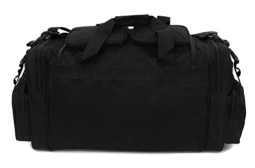 Npusa Mens Large 30" Inch Black Duffel Duffle Military Molle Tactical Cargo Gear Shoulder Bag #TOP3
